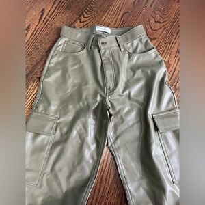Abercrombie leather pants